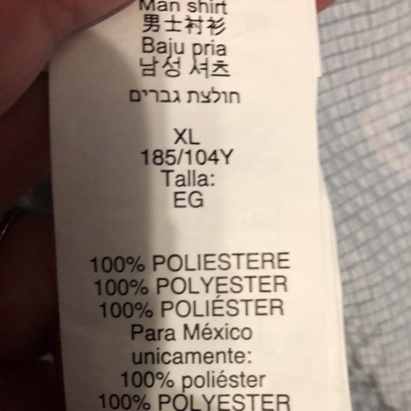 Oakley Hawiian shirt Men's XL Navy Purple Palm Tree Shirt seersucker polo EUC - Picture 10 of 13